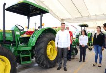 Entrega Rutilio Escandón apoyos agrícolas en Las Margaritas