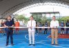 Inaugura Rutilio Escandón rehabilitación de la Unidad Deportiva de Berriozábal