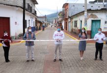 Inaugura Rutilio Escandón pavimentación de calles con concreto hidráulico en Las Rosas