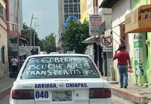 Transportistas y autoridades aún sin acuerdos por nueva ley de transporte en Chiapas
