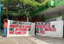 Recorte presupuestal busca privatizar la educación: Normalistas