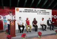 Arranca campaña de concientización vial en Tuxtla