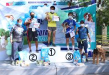 Carlos Morales Vázquez premia a ganadores en el Circuito Deportivo y Recreativo Tuxtlán