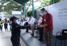 Entregan constancias a policías municipales, graduados del Curso de Formación Inicial