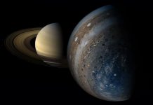 Este lunes se conjugan Júpiter y Saturno