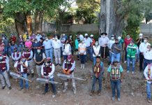 Encabeza presidenta municipal, Karla Burguete Torrestiana, Jornada de Limpieza del río Sabinal