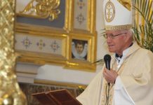 Llama obispo de San Cristóbal de Las Casas vivir Semana Santa en casa