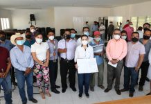 Presidenta municipal, Karla Burguete Torrestiana, encabeza evento de registro de fierro marcador de ganado