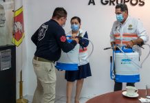 Entrega de equipamiento a grupos voluntarios donado por el Sistema Estatal de Protección Civil