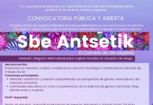 SIM invita a participar en bolsa de trabajo para hablantes tsotsiles