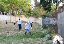 Continúan trabajos de reducción de riesgos en la cuenca baja del río Sabinal