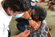 Módulos de vacunación en 54 municipios de Chiapas para personas de 40 a 49 años