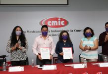 CMIC y Ayuntamiento tuxtleco unidos contra la violencia hacia las mujeres