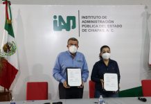 Signan convenio de colaboración Ayuntamiento de Tuxtla y el IAP