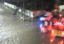 Lluvias fuertes en Tuxtla Gutiérrez debido a temporal