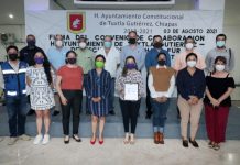 Firma de Convenio de Colaboración entre el Ayuntamiento de Tuxtla Gutiérrez y la GIZ de Alemania