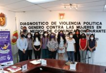 Presentan avances “Diagnóstico de Violencia Política de Género contra las Mujeres en los Medios de Comunicación durante el proceso electora 2021”