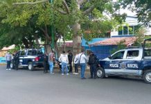 Colocan punto de revisión para reforzar seguridad en Las Granjas y Kilómetro 4