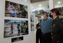 Inaugura alcalde Carlos Morales Vázquez la exposición Fotográfica militar denominada “La Gran Fuerza de México”