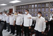 Toma protesta Carlos Morales a secretarios que integrarán la administración 2021-2024