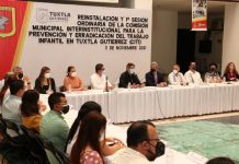 Se instaló en Tuxtla la Comisión Municipal Interinstitucional para la Prevención y Erradicación del Trabajo Infantil (CITI)