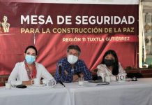 En Mesa de Seguridad 11 presentan estrategia para la atención, prevención y erradicación de la violencia contra las mujeres