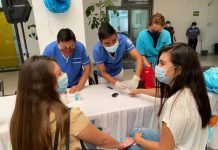 Realizan campaña de pruebas de glucosa gratuitas en el Ayuntamiento de Tuxtla