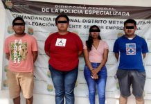 Detiene SSPM a cuatro sujetos por asaltos a Oxxo y fraudes con tarjetas