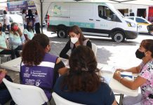 Instalan Módulo de Atención Inmediata Itinerante en colonias prioritarias del mapa de calor de violencia contra la mujer en Tuxtla