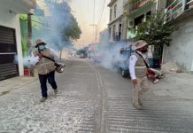 Continúan acciones de prevención de enfermedades producidas por mosquitos en Tuxtla
