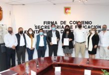 Firman convenio Ayuntamiento de Tuxtla Gutiérrez y Secretaría de Educación del Estado para fortalecer acciones educativas municipales