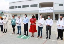 Rutilio Escandón inaugura edificio en la Comisión de Caminos e Infraestructura Hidráulica