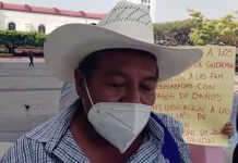 Demandan desplazados de Venustiano Carranza pago de bienes y reubicación en sus tierras