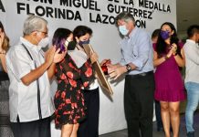 Ayuntamiento de Tuxtla otorga de manera póstuma la Medalla al Mérito Ciudadano a Florinda Lazos León