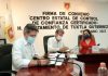 Firman convenio para reforzar procesos de capacitación y profesionalización de la policía en Tuxtla