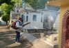 Fumigan panteones en Tuxtla para evitar enfermedades por vectores