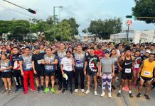 Más de mil deportistas participan en primera carrera de Seguridad en Tuxtla