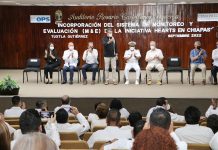 Encabeza Rutilio Escandón incorporación del Sistema de Monitoreo y Evaluación de la Iniciativa Hearts en Chiapas