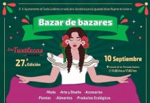 Invita Mercadito las Tuxtlecas al “Bazar de bazares” este 10 de septiembre