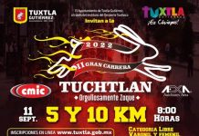 Casi 8 mil inscritos en la Segunda Gran Carrera Tuchtlán “Orgullosamente Zoque”