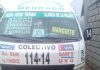 Continúa Tránsito Municipal aplicando reglamento contra choferes de colectivo