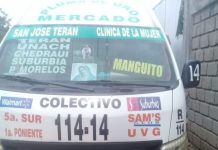 Continúa Tránsito Municipal aplicando reglamento contra choferes de colectivo