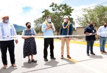 Inauguran Rutilio Escandón y Carlos Morales vialidad en Pluma de Oro y domo en Nuevo Amanecer de Tuxtla Gutiérrez