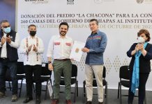 Gobierno de Chiapas dona el predio La Chacona para construir el nuevo hospital del IMSS: Rutilio Escandón