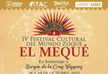 Anuncia ITAC que se realizará el Cuarto Festival Cultural del Mundo Zoque “El Mequé”