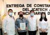 Funcionarias y funcionarios del Ayuntamiento de Tuxtla reciben constancias de capacitación por el ICATECH