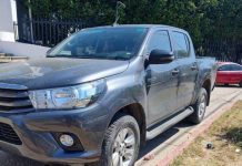 En operativo de reacción inmediata, recuperan camioneta robada en Caña Hueca