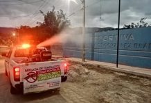 70 por ciento de avance en acciones de fumigación de Tuxtla Gutiérrez