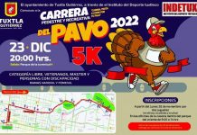 Inscripciones cerradas y todo listo para la Carrera pedestre y recreativa del Pavo 2022