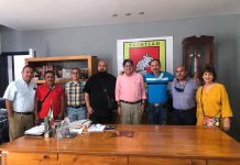 Carlos Morales apoya a locatarios de la Calle Central